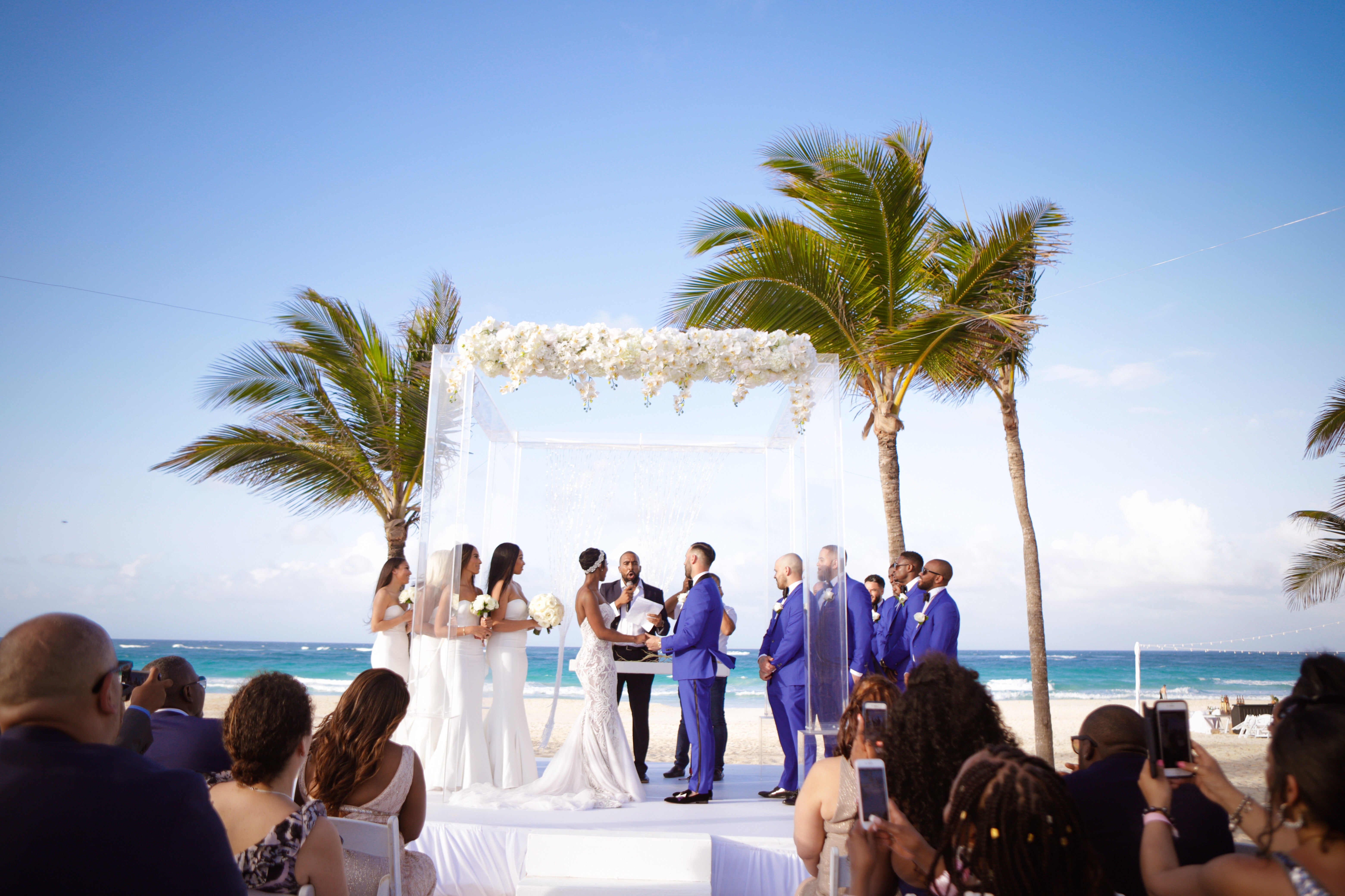 Bridal Bliss: Antonio And Alexis Brought Chic To The Beach For Their Gorgeous Wedding Day
